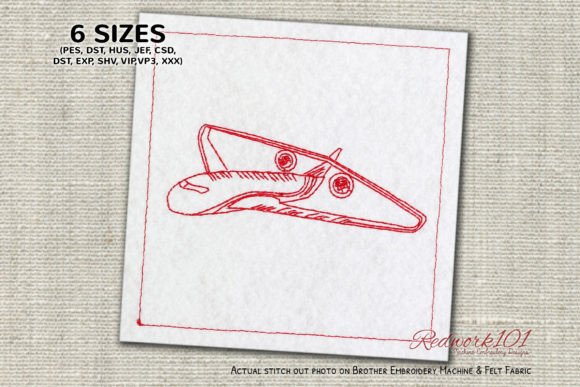 Airplane in the Sky Redwork Review