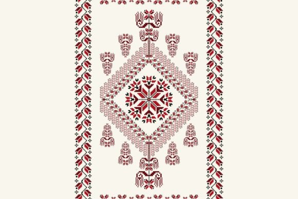Folk Floral Embroidery Pattern Review