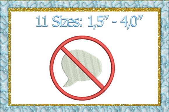 Review: No Speaking Machine Embroidery Design