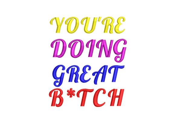 Review: You’re Doing Great Embroidery Digitizing