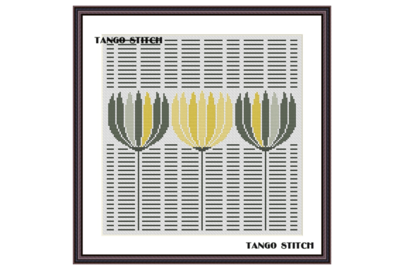 Reviewing Abstract Flowers Geometric Embroidery for Gifts