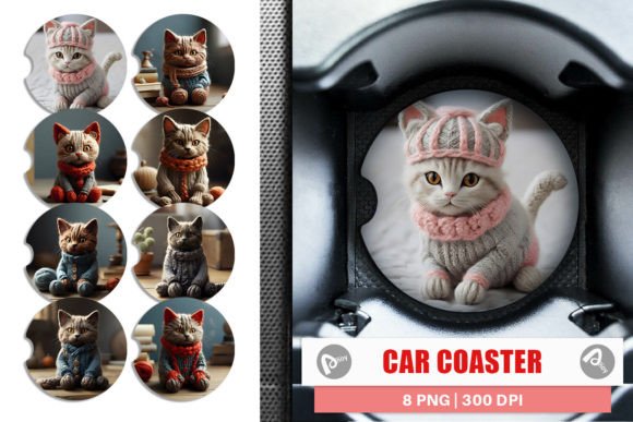 Reviewing Car Coaster Cat Embroidery for Holiday Crafts
