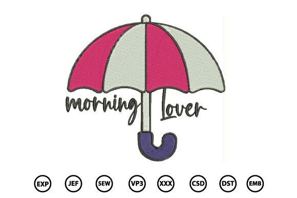 Reviewing the Umbrella Embroidery Design for Real Projects