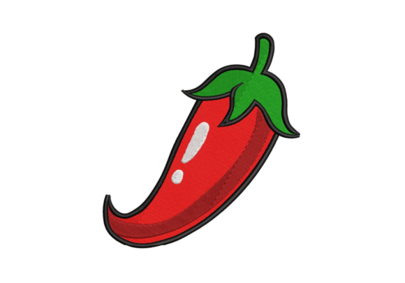 Spicy Red Chili Pepper Embroidery Design Review