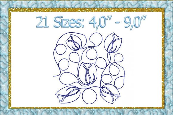 Tulip Quilting Block: A Seasonal Embroidery Review